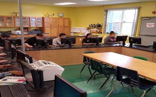 Lake Melville School's Computer Lab Benefits from IGA Funding