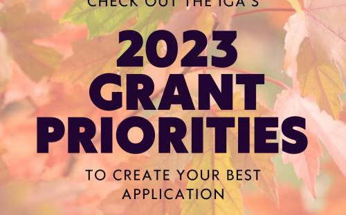 IGA 2023 Grant Priorities 